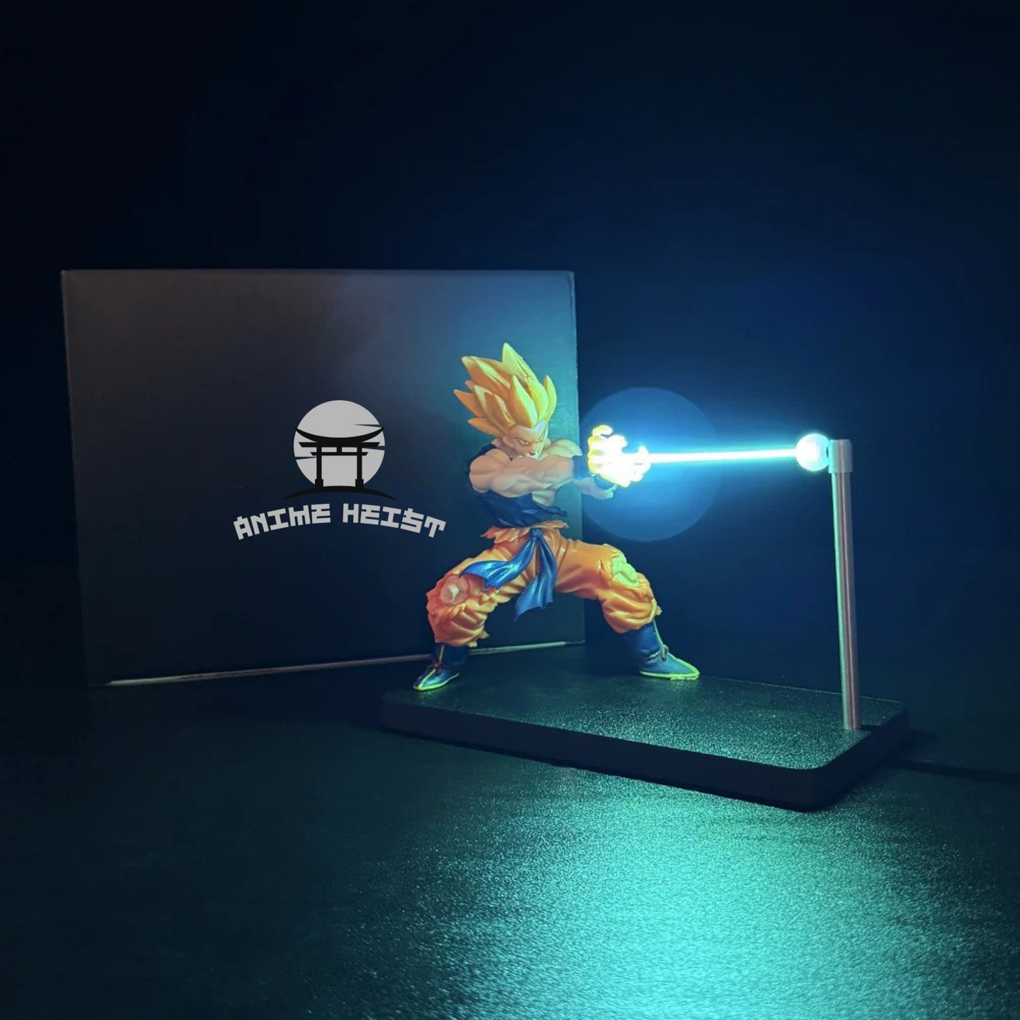 Goku Kamehameha Desk Lamp